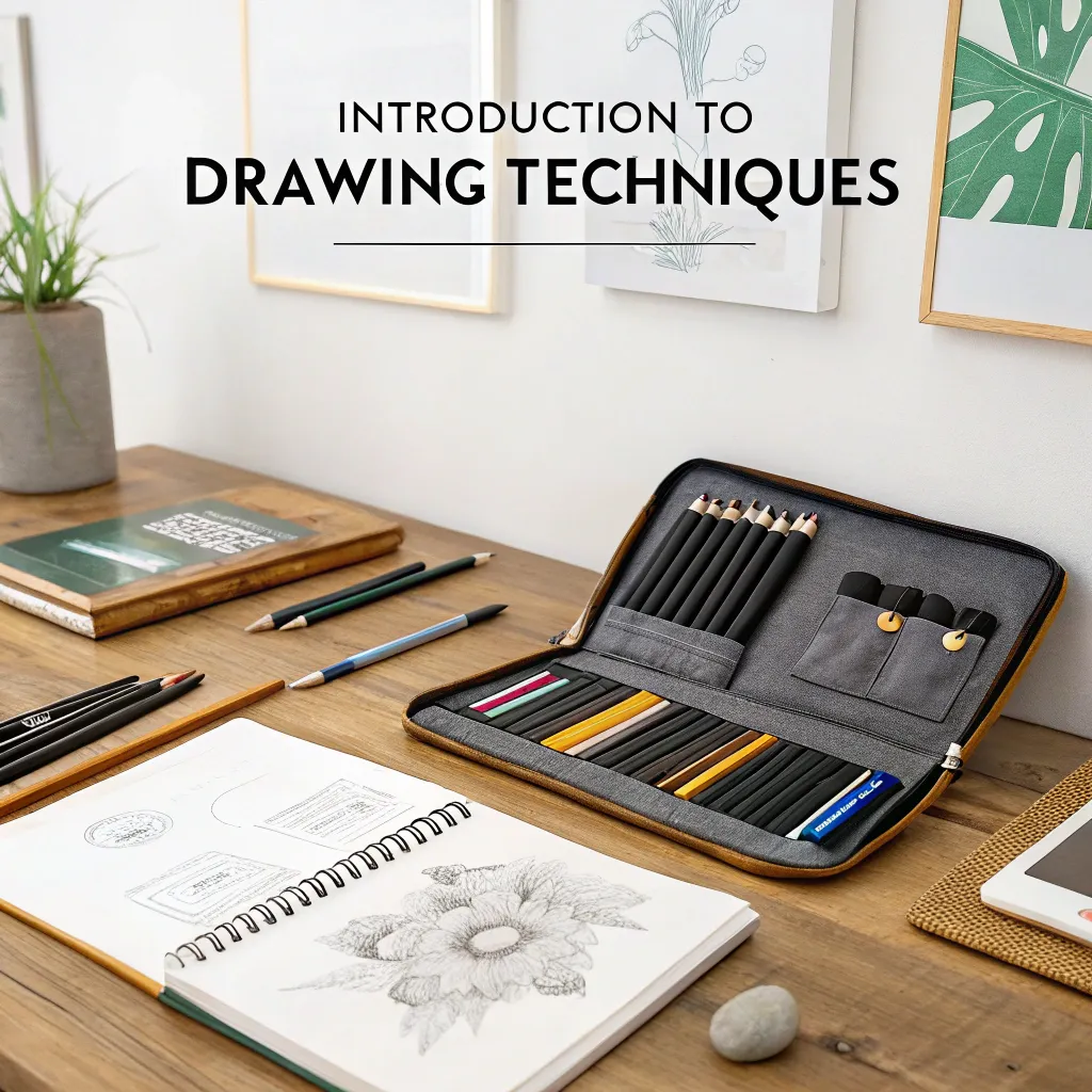 An introduction to drawing techniques course cover