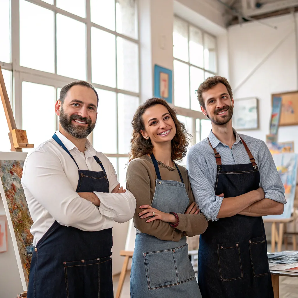 Team of professional drawing instructors at FENLORYX